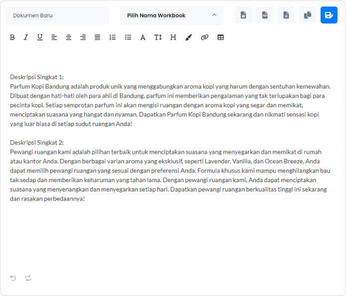 deskripsi produk di shopee - hasil tools desc produk shopee2