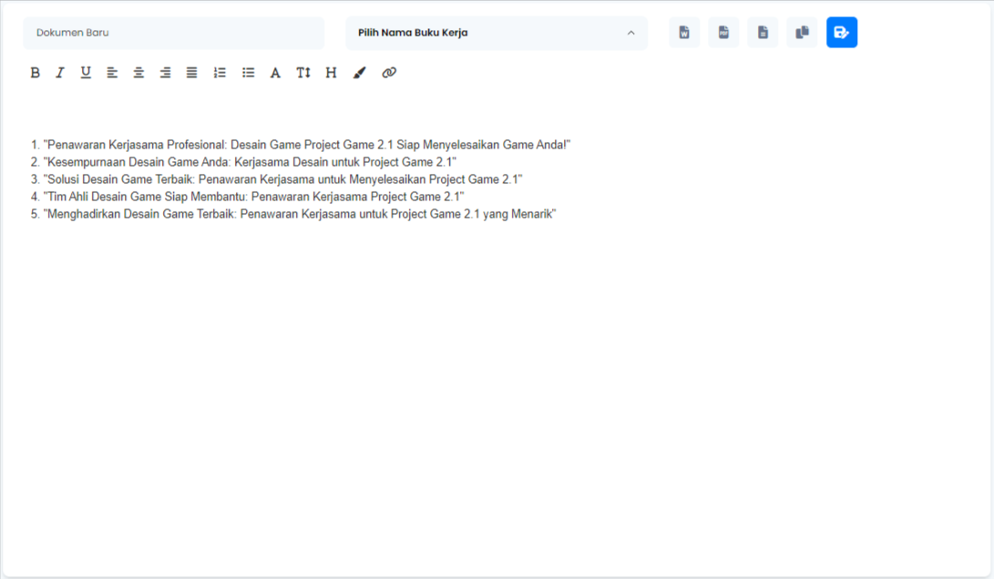 Judul Subjek Email - judul subjek email2 Judul Subjek Email - judul subjek email2