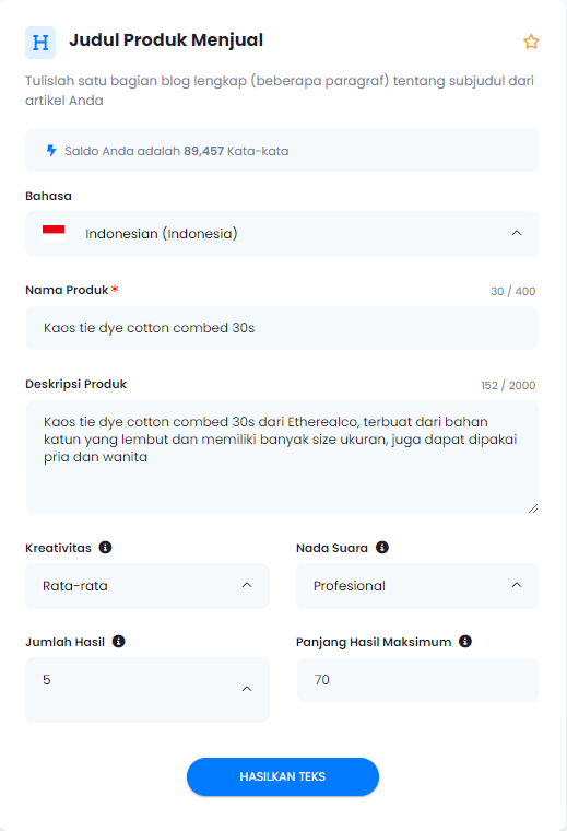 Judul Produk Yang Menjual - judul produk yang menjual