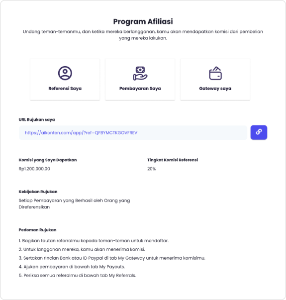 affiliate program ai - step 1